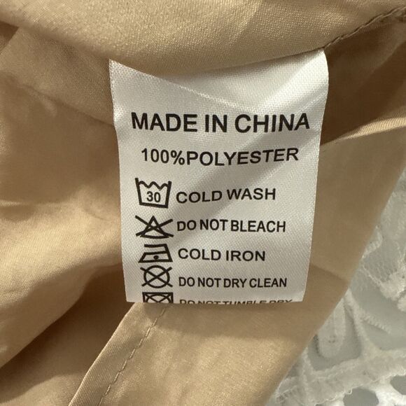 Ivy City Co. Cream Lace Midi Dress - Picture 15 of 15